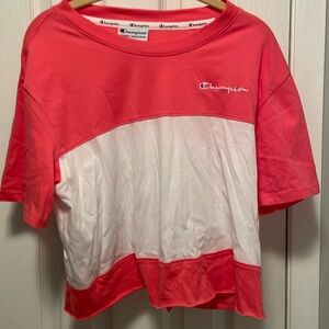 Ladies size, large champion shirt like new, super cute
